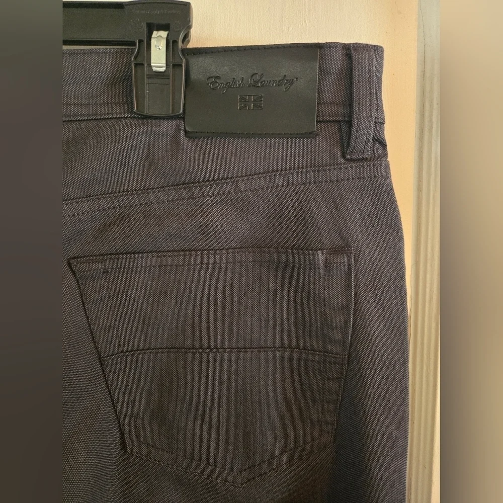 NWOT | English Laundry | Men's Slightly Textured 5 Pocket Pant | Gray | 32 X 32